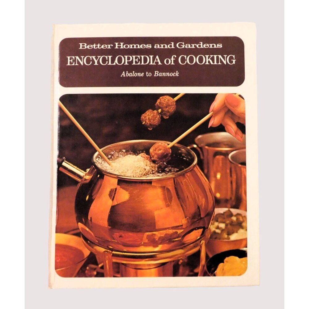 Better Homes and Gardens Encyclopedia of Cooking Vol 1 1970 HB Cookbook